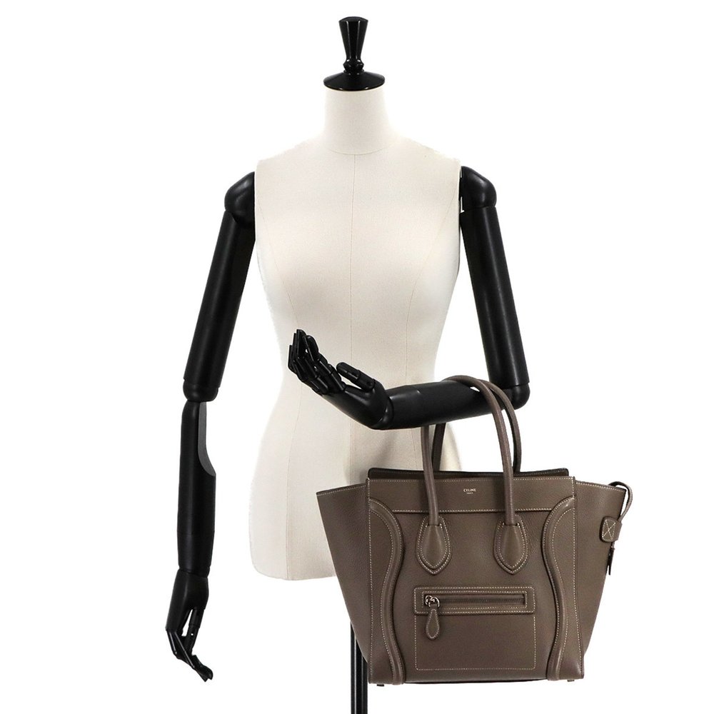 CELINE Brown Leather Bag - Picture 10 of 10